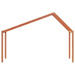 vidaXL Toit de lit pour enfants 203x95 5x142 cm bois de pin massif