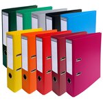 Classeur À Levier Pvc A4 Dos De 70mm. - Couleurs Assorties - X 10 - Exacompta