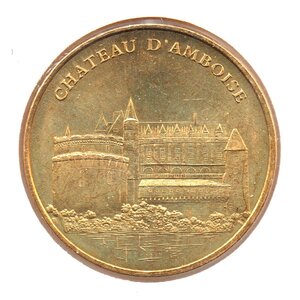 Mini médaille monnaie de paris 2008 - château d’amboise