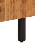 vidaXL Armoire latérale 60x33x75 cm bois massif d'acacia