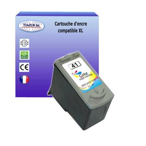 Cartouche compatible avec canon pixma mx300 mx310 remplace canon cl41 couleur- t3azur
