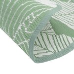 vidaXL Tapis d'extérieur vert Ø120 cm PP