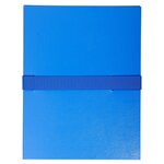 Chemise Extensible Balacron Sans Rabat Sangle Scratch - 24x32cm - Couleurs Assorties - X 10 - Exacompta