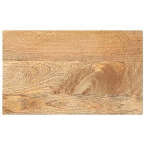 vidaXL Dessus de table 60x30x2 5 cm rectangulaire bois massif manguier