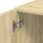 vidaXL Armoire murale chêne sonoma 70x42 5x40 cm bois d'ingénierie
