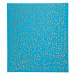Livre D'or 140 Pages Tranche Or Plum' - Turquoise - Exacompta