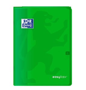 Cahier EASYBOOK Agrafé 21 x 29.7 cm 96 pages Séyès 90g Vert OXFORD