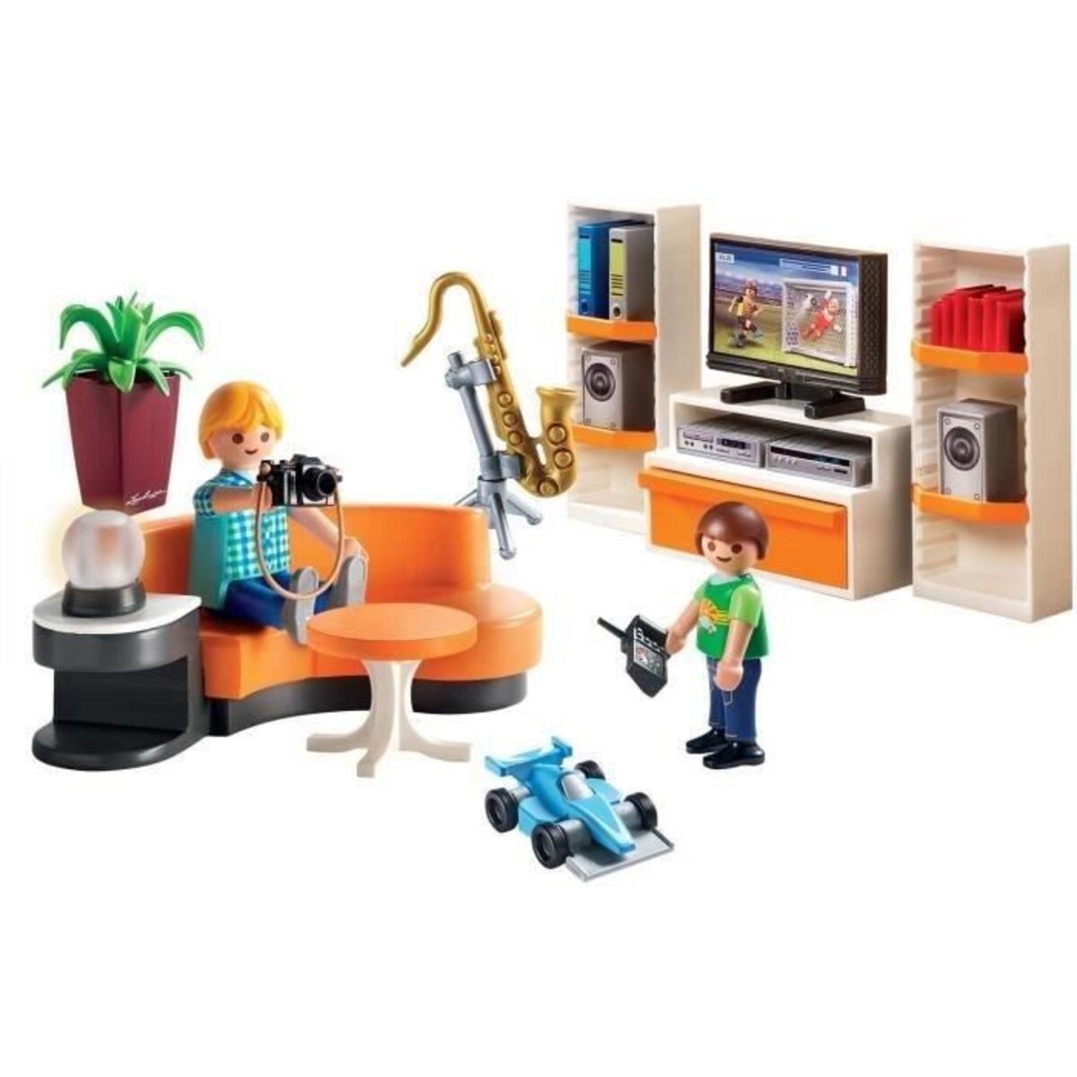 9267 - Playmobil City Life - Salon équipé Playmobil Playmobil : King Jouet, Playmobil  Playmobil - Jeux d'imitation & Mondes imaginaires