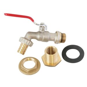 SOMATHERM Kit de Raccordement Récupérateur d'Eau de Pluie - 200 a 500 L