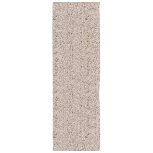 vidaXL Tapis shaggy PAMPLONA poils longs moderne beige 80x250 cm
