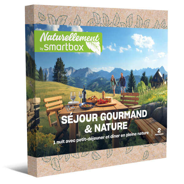 SMARTBOX - Coffret Cadeau Séjour gourmand & nature -  Séjour