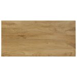vidaXL Table à manger 115x55x76 cm Bois de manguier massif et acier
