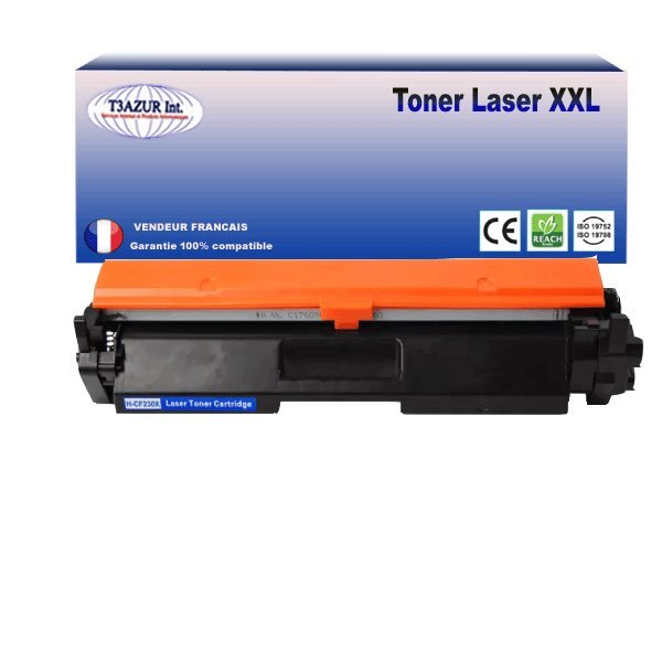 T3AZUR - Toner compatible avec Canon 051H pour Canon i-Sensys LBP-162dw  MF-264dw  MF-267dw  MF-269dw Noir - 4 000p