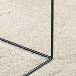vidaXL Tapis OVIEDO à poils courts beige Ø 120 cm