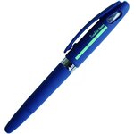 Stylo plume Tradio  corps sport chic Bleu foncé/bande menthe  encre Bleue PENTEL