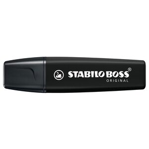 Marqueur BOSS ORIGINAL Marker Noir x 10 STABILO