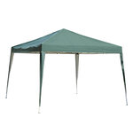 Tonnelle barnum de jardin pliant anti-UV + sac de transport acier Oxford 3 x 3 x 2 55 m vert