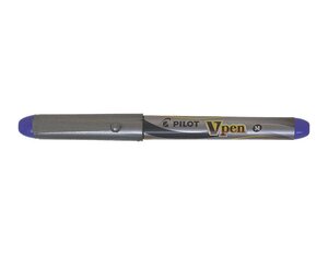 Stylo plume v-pen silver pte moyenne violet x 12 pilot
