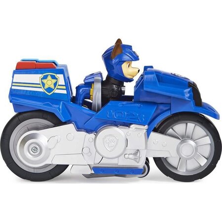 Pat patrouille - vehicule + figurine amovible chase moto pups paw patrol -  moto rétrofriction - 6061223 - jouet enfant 3 ans et + - La Poste
