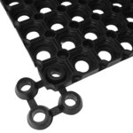 vidaXL Tapis caoutchouc 22 mm 100 x 200 cm