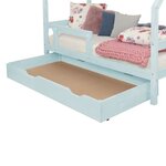 Tiroir de lit 120 x 200 BUDDY - bleu clair