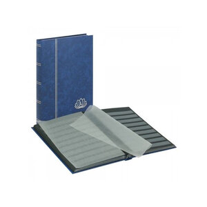 Album pour timbres LOTUS 16 pages – bleu
