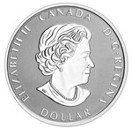 Pièce de monnaie 1 Dollar Canada Paix 2021 – Argent BE