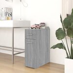 vidaXL Armoire apothicaire Sonoma gris 20x45 5x60 cm Bois d'ingénierie