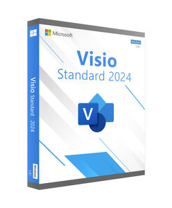 Microsoft Visio 2024 Standard (bind) - Clé licence à télécharger
