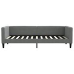vidaXL Lit de jour avec gigogne et tiroirs sans matelas 90x200 cm