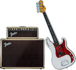 Pièce de monnaie en Argent 2 Dollars g 31.1 (1 oz) Millésime 2023 Fender 75 Anniversary PRECISION BASS AND BASSMAN