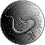 Pièce de monnaie en Argent 1000 Francs g 31.1 (1 oz) Millésime 2023 Herpeton GECO