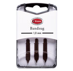 Boîte 3 plumes bandzug 1mm brause calligraphie