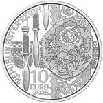 Pièce de monnaie en Argent 10 Euro g 16.82 Millésime 2025 Traditional and Trendy AUFDIRNDLN-LINEN