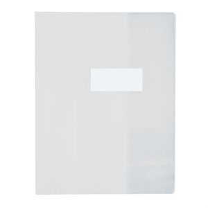 Protège-cahier PVC 150 Strong Line A4 (21x29,7 cm) Translucide Incolore ELBA