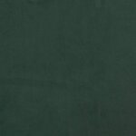 vidaXL Cadre de lit avec tête de lit vert foncé 120x190 cm velours