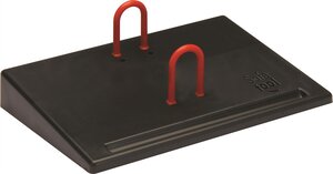 Socle Plastique avec Porte Stylo pour Blocs Ephémeride Noir WONDAY