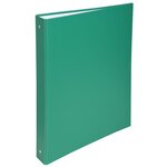 EXACOMPTA - Classeur a anneaux - Dos 40 mm - 21 x 29,7 - 4 anneaux - Remborde plastique 18/10eme - Couleur verte