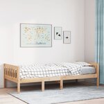 vidaXL Lit pour enfants sans matelas 90x200 cm bois de pin massif