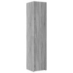 vidaXL Buffet haut sonoma gris 40x42 5x185 cm bois d'ingénierie