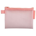 Pochette À Fermeture Éclair En Plastique Souple Chromaline Pastel - A6 - Couleurs Assorties - X 12 - Exacompta