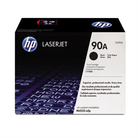 Toner Laser Originale N° 90A CE390A 10000 Pages Noir HP