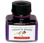 Encre traditionnelle à stylo en flacon 'D' 30ml Violette pensée HERBIN