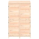 vidaXL Remise de jardin 102x52x174 5 cm Bois de sapin solide