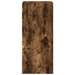 vidaXL Buffet chêne fumé 45x41x93 cm bois d'ingénierie