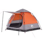 vidaXL Tente de camping cabine 4 personnes libération rapide