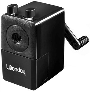 Machine à tailler les crayons < 8 mm Noir WONDAY