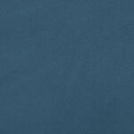 vidaXL Têtes de lit 4 Pièces Bleu foncé 90x5x78/88 cm Velours