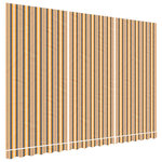 vidaXL Tissu de remplacement pour auvent rayures multicolores 4 5x3 m