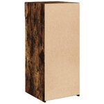 vidaXL Buffet chêne fumé 40x42 5x93 cm bois d'ingénierie